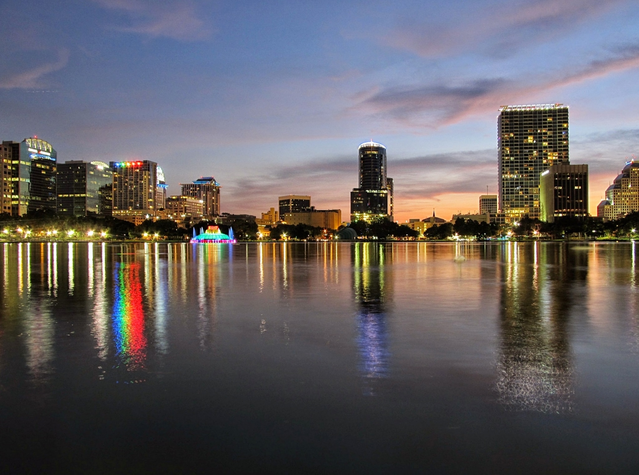 Lake Eola Park in Orlando