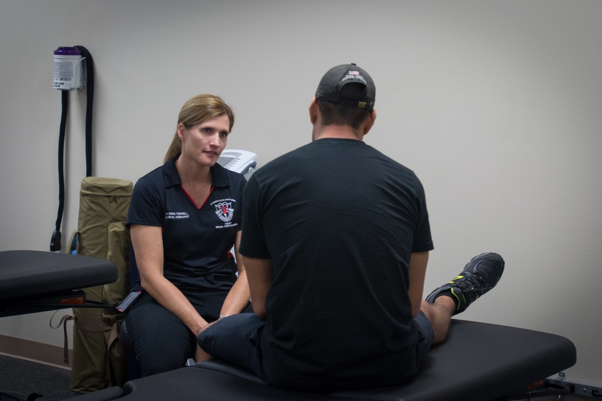 Physical Therapist Assistant with patient