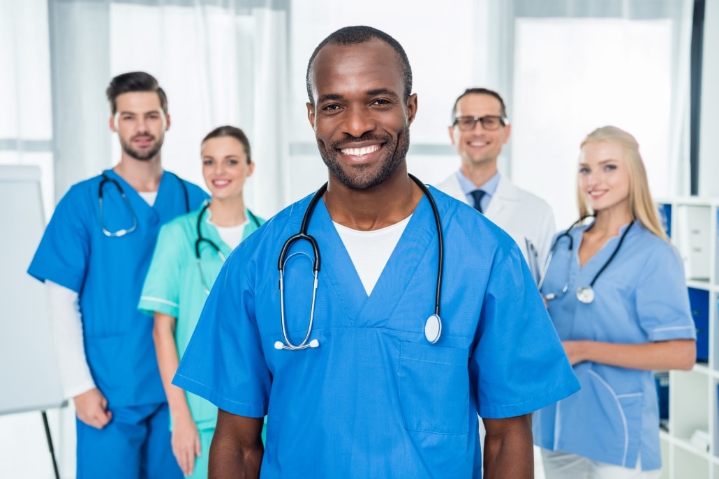 Group of medical professionals