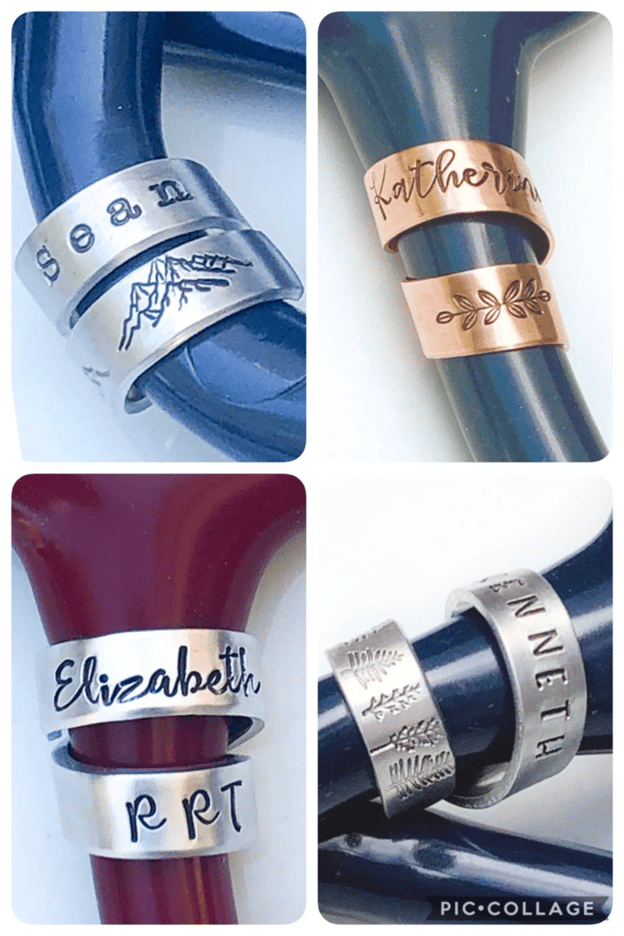 Custom-Engraved Stethoscope ID Tag